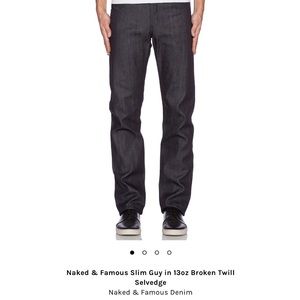 Naked & Famous denim